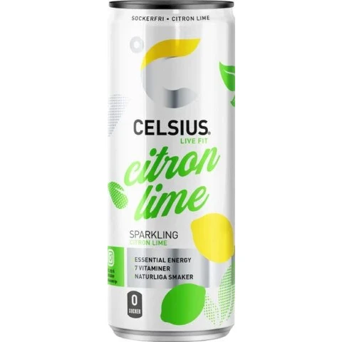 Celsius Energy Drink 355 ml citron lime