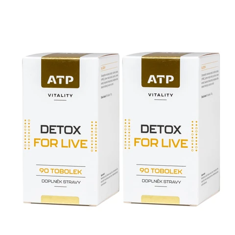 AKCE 1+1 ZDARMA ATP Vitality Detox For Live 90 tob