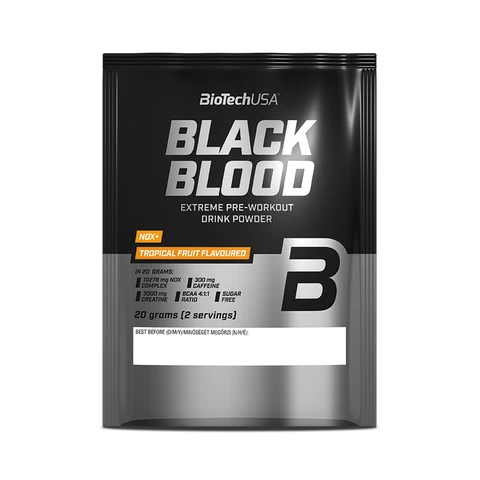 BioTech Black Blood NOX+ 20 g tropical fruit