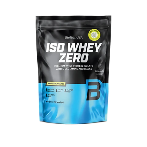 BioTech Iso Whey Zero 454 g banana