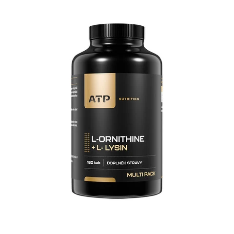 ATP Nutrition L-Ornithine + L-Lysin 180 tob