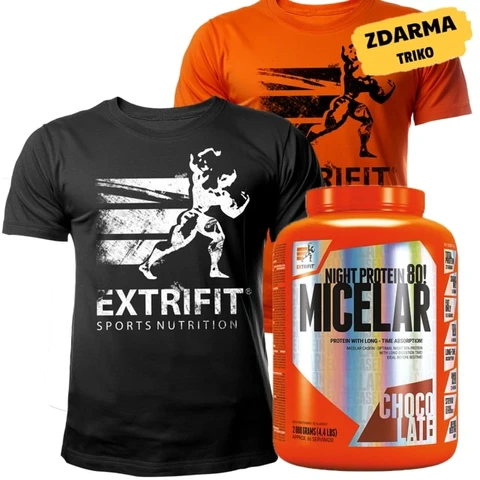 AKCE Extrifit Micelar Casein 2000 g + ZDARMA Triko Extrifit