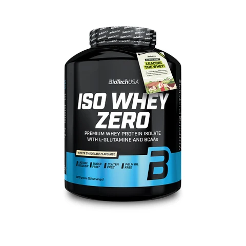 BioTech Iso Whey Zero 2270 g white chocolate