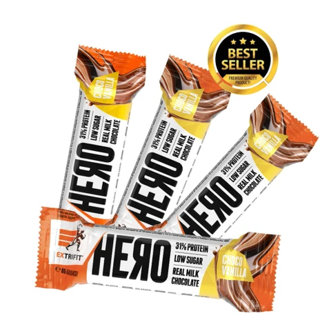 Special Offer 3+1 FREE Extrifit Hero Bar 65 g choco vanilla