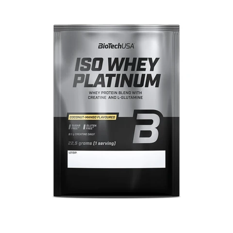 BioTech Iso Whey Platinum 22,5 g coconut mango