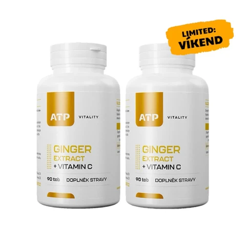 Special Offer 1+1 FREE ATP Vitality Ginger Extract + Vitamin C 90 tob