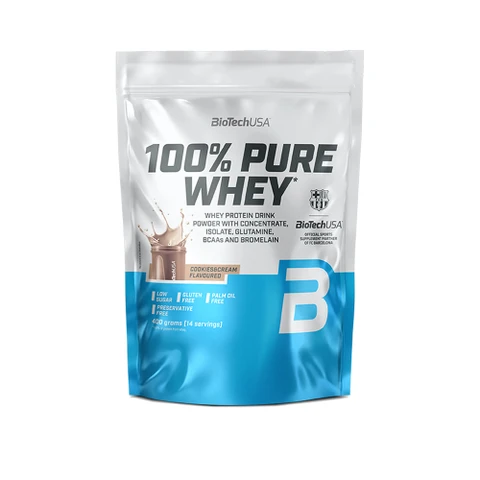 BioTech 100% Pure Whey 400 g cookies cream