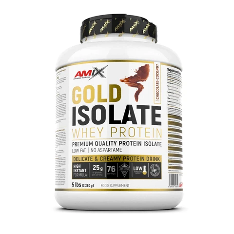 Amix Gold Whey Protein Isolate 2280 g chocolate coconut