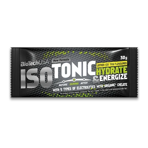 BioTech IsoTonic 30 g lemon ice tea