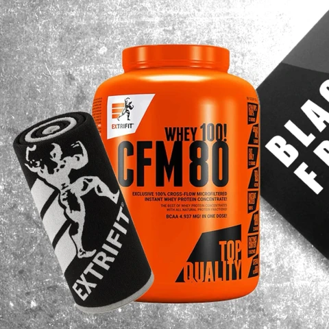Special Offer Extrifit CFM Instant Whey 80 2270 g + FREE towel