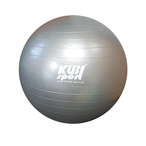 KubiSport Gymnastics ball 55 cm silver