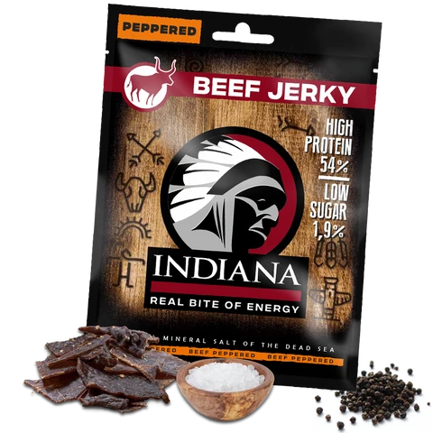 Indiana Jerky Beef 25 g peppered