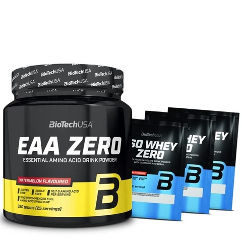 AKCE BioTech EAA Zero 350 g + ZDARMA 3x vzorek