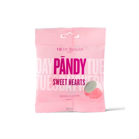 Pandy Candy 50 g sweet hearts