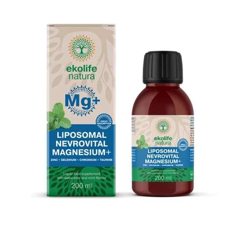 Ekolife Natura Liposomal Magnesium+ 200 ml (Liposomal Magnesium)