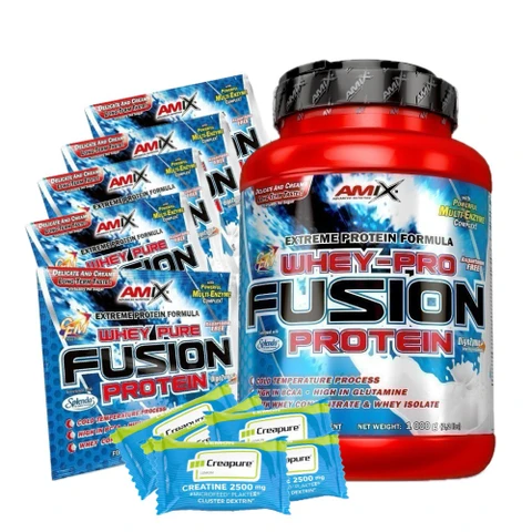 AKCE Amix Whey-Pro FUSION 1000 g + ZDARMA 10x vzorek
