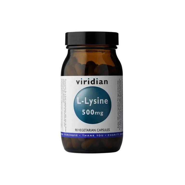 Viridian L-Lysine 500 mg 90 cps