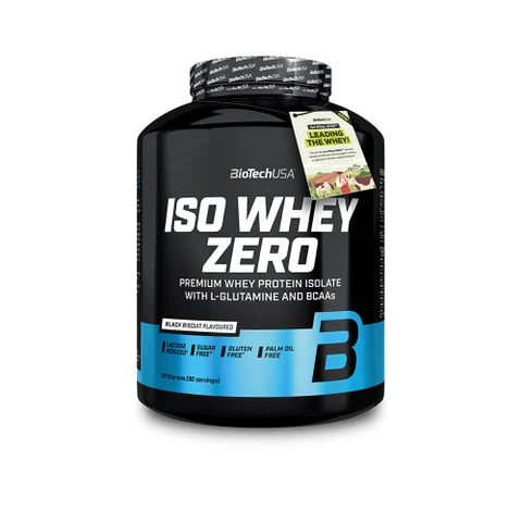 BioTech Iso Whey Zero 2270 g black biscuit