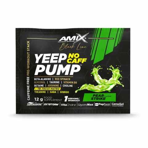 Amix Black Line Yeep Pump No Caff 12 g pear strike