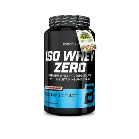 BioTech Iso Whey Zero 908 g strawberry