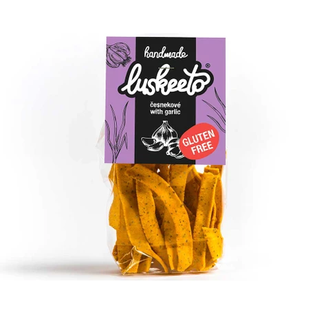 Luskeeto Legume Crackers 70 g garlic