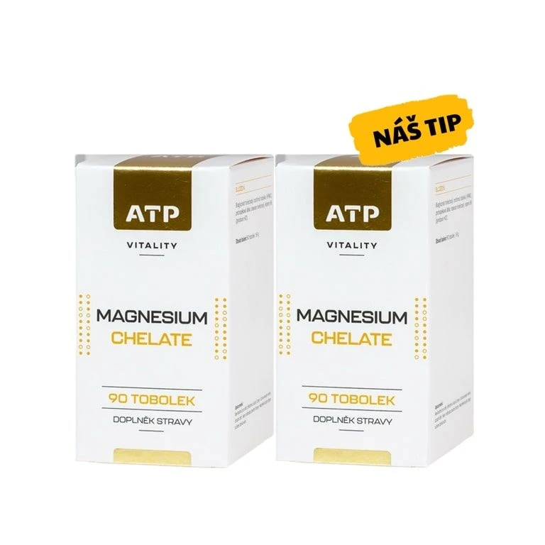 Special Offer 1+1 ATP Vitality Magnesium Chelate 90 tob