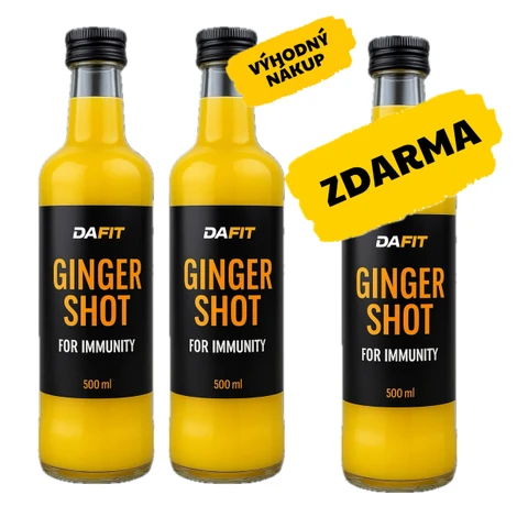 Special Offer 2+1 FREE Dafit Ginger Shot For Immunity 500 ml