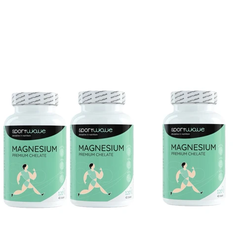 AKCE 2+1 ZDARMA SportWave® Magnesium Premium Chelate 120 cps