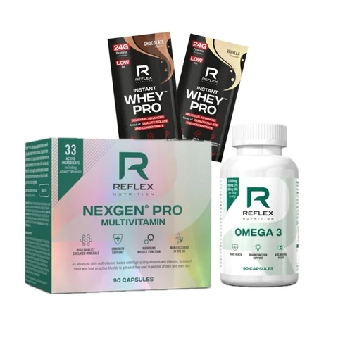 AKCE Reflex Nexgen Pro 90 cps + ZDARMA Omega 3 90 cps + 2x vzorek