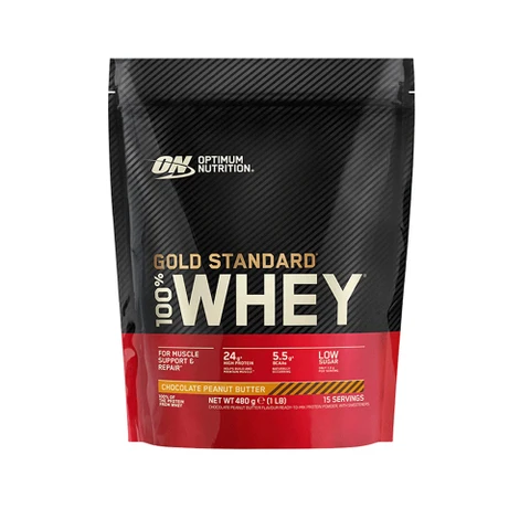 Optimum Nutrition 100% Whey Gold Standard 480 g chocolate peanut butter