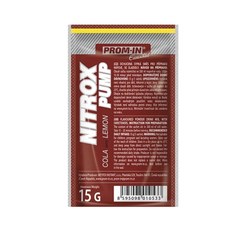 Prom-In Essential Nitrox Pump Extreme 15 g cola with lemon