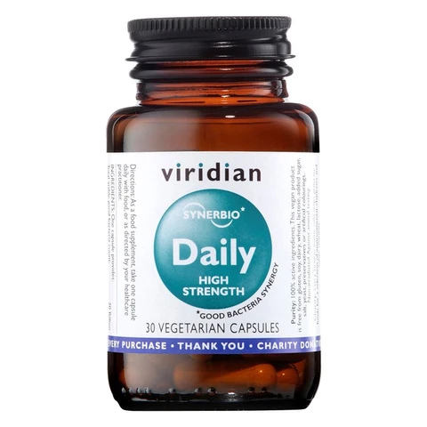 Viridian Synerbio Daily High Strenght 30 cps