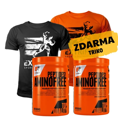 AKCE 1+1 Extrifit Aminofree Peptides 400 g ZDARMA Triko Extrifit