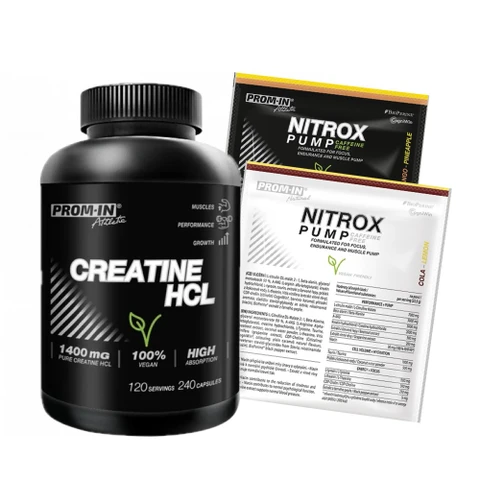 Special Offer Prom-In Creatine HCL Vegan 240 cps + FREE 2x sample