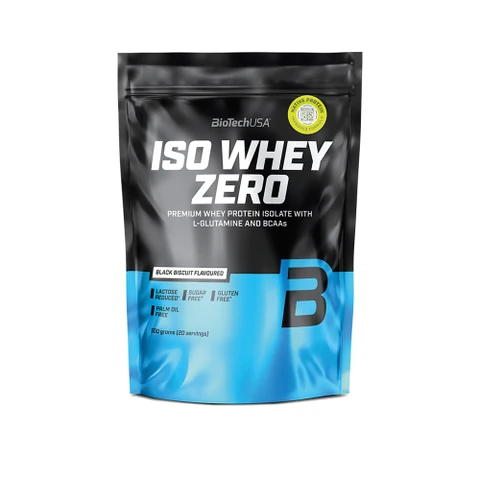 BioTech Iso Whey Zero 500 g black biscuit