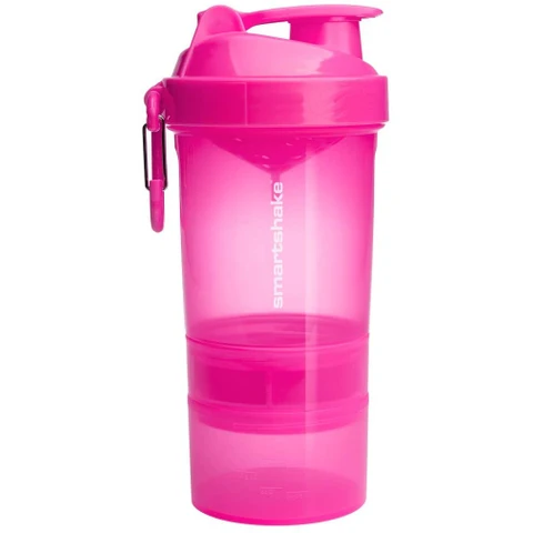 SmartShake™ Šejkr Original2go se zásobníky 600 ml neon pink