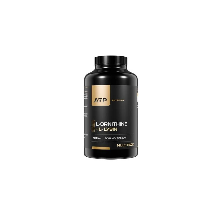 ATP Nutrition L-Ornithine + L-Lysin 180 tob