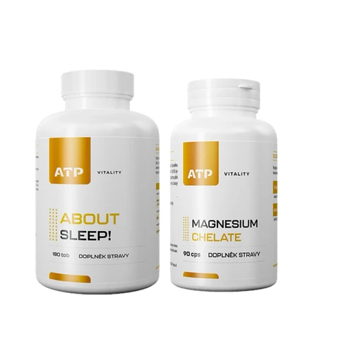 Special Offer ATP Vitality About Sleep! 180 tob + Magnesium Chelate 90 tob