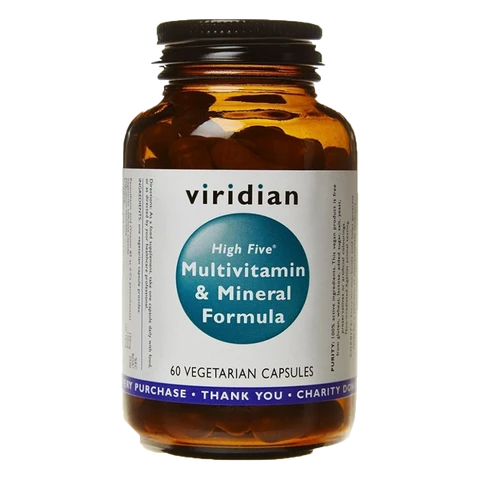 Viridian High Five Multivitamin Mineral Formula 60 cps