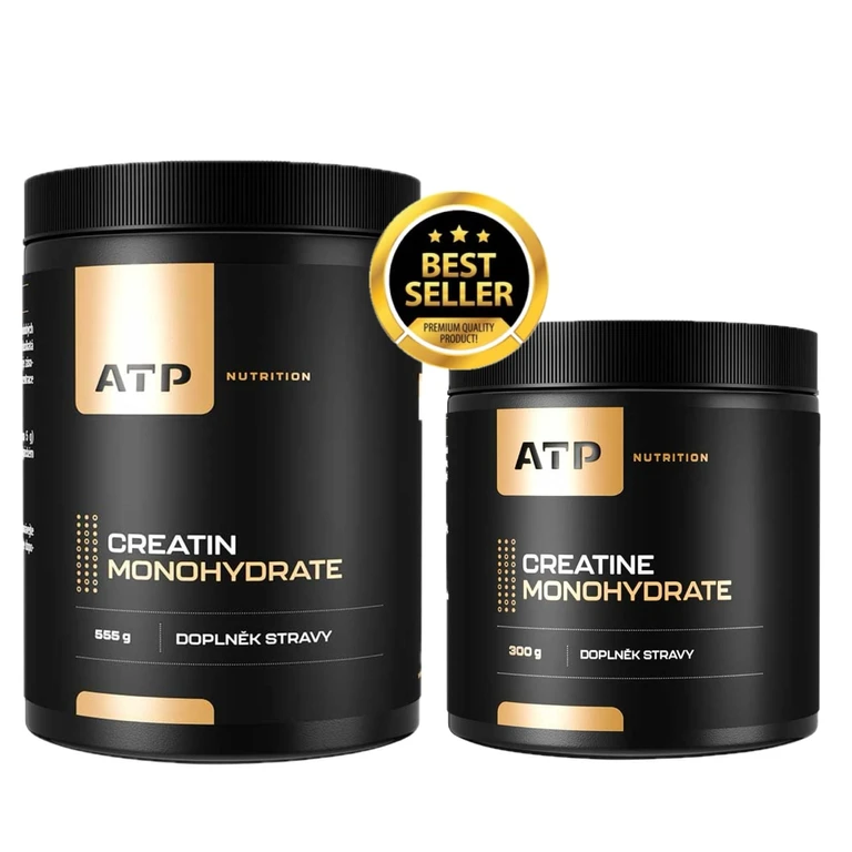 AKCE ATP Nutrition Creatine Monohydrate 555 g + ZDARMA Creatine Monohydrate 300 g