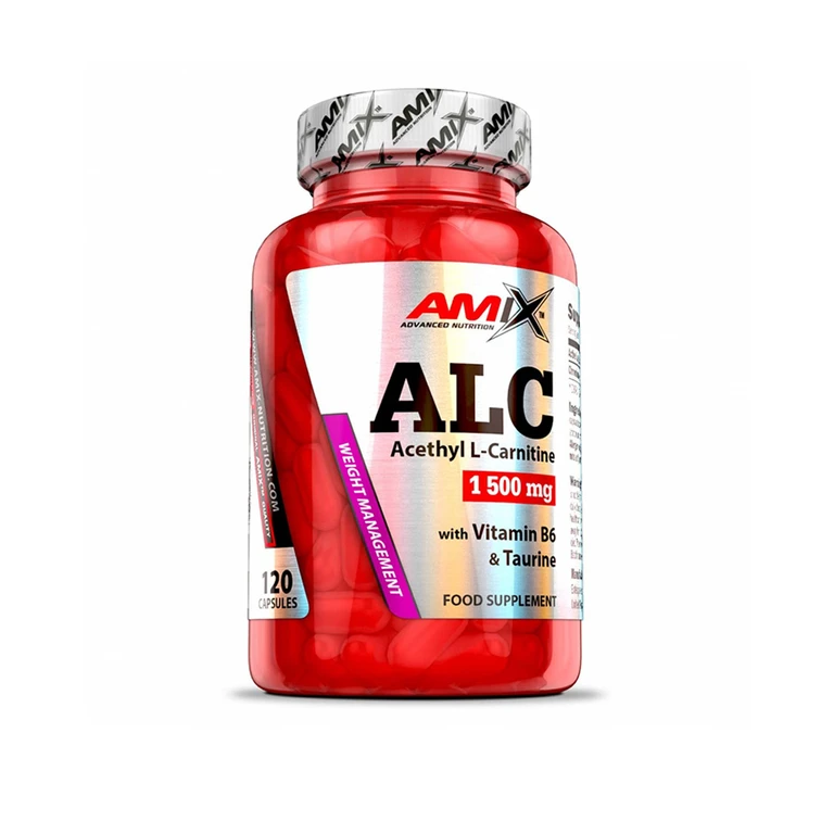 Amix ALC with Taurine & Vitamin B6 120 cps