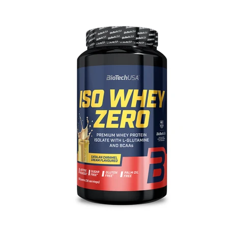 BioTech Iso Whey Zero 908 g catalan caramel cream