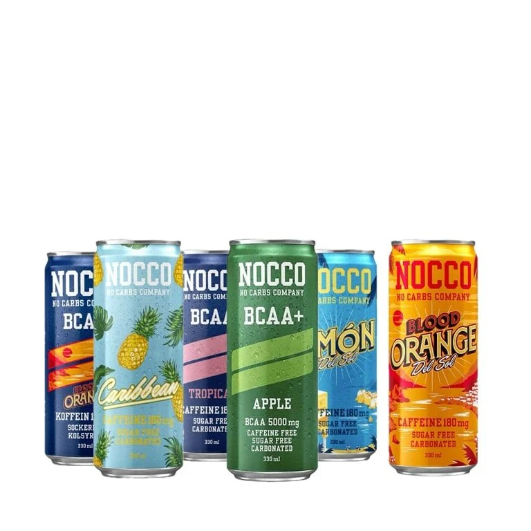 Akce 5+1 ZDARMA Nocco BCAA 330 ml