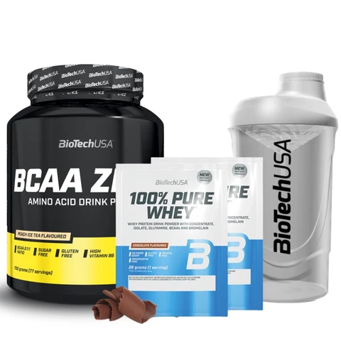 Special Offer BioTech BCAA Zero 700 g + FREE Shaker 600 ml + 2x sample