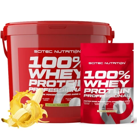 Special Offer Scitec Nutrition 100% WP Professional 5000g + FREE 100% WP Professional 500g