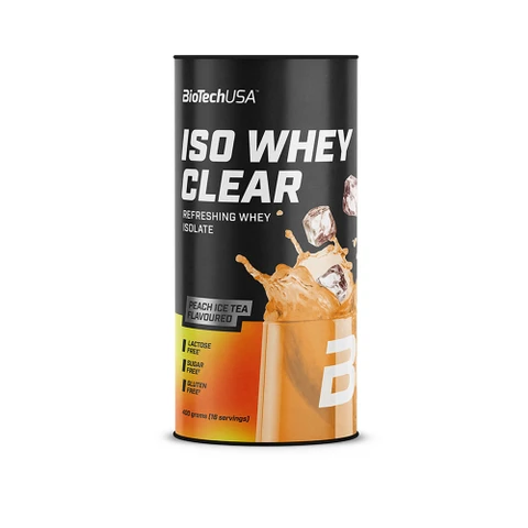 BioTech Iso Whey Clear 400 g peach ice tea
