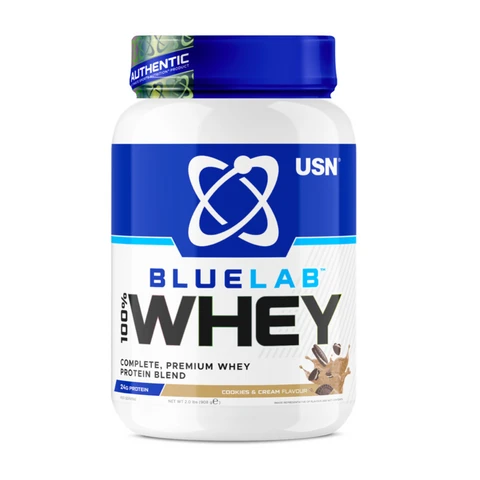 USN BlueLab 100% Whey Protein Premium 908 g cookies cream