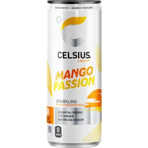 Celsius Energy Drink 355 ml mango passion