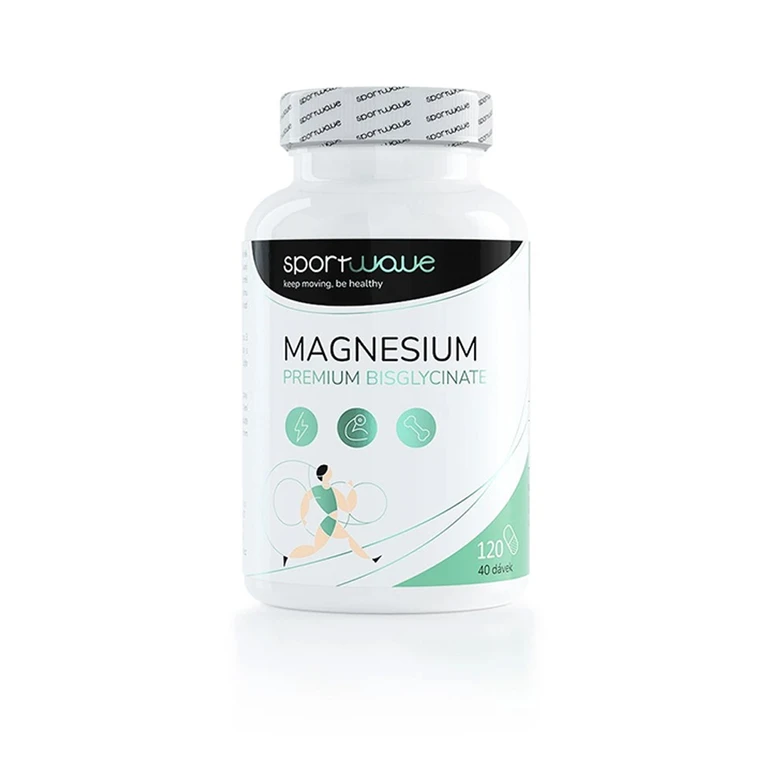 Sport Wave Magnesium Premium Bisglycinate 120 cps