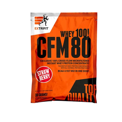 Extrifit CFM Instant Whey 80 30 g strawberry